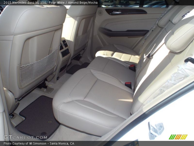 Polar White / Almond Beige/Mocha 2015 Mercedes-Benz ML 350