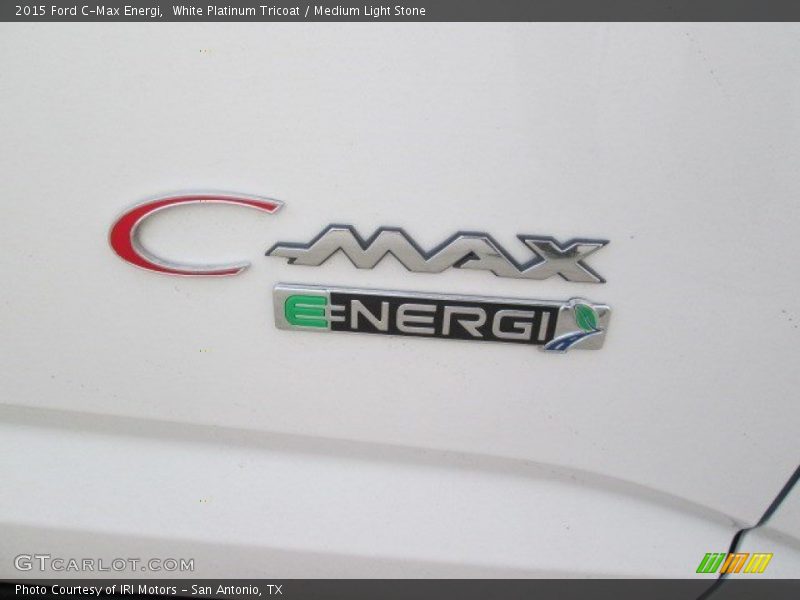 White Platinum Tricoat / Medium Light Stone 2015 Ford C-Max Energi