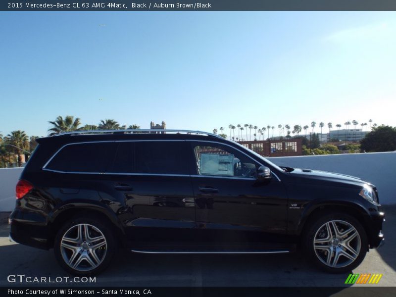 Black / Auburn Brown/Black 2015 Mercedes-Benz GL 63 AMG 4Matic