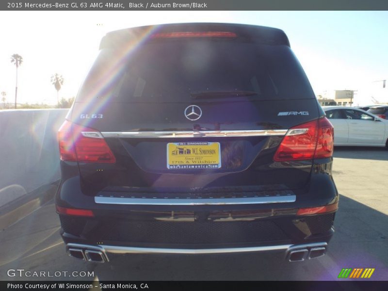 Black / Auburn Brown/Black 2015 Mercedes-Benz GL 63 AMG 4Matic