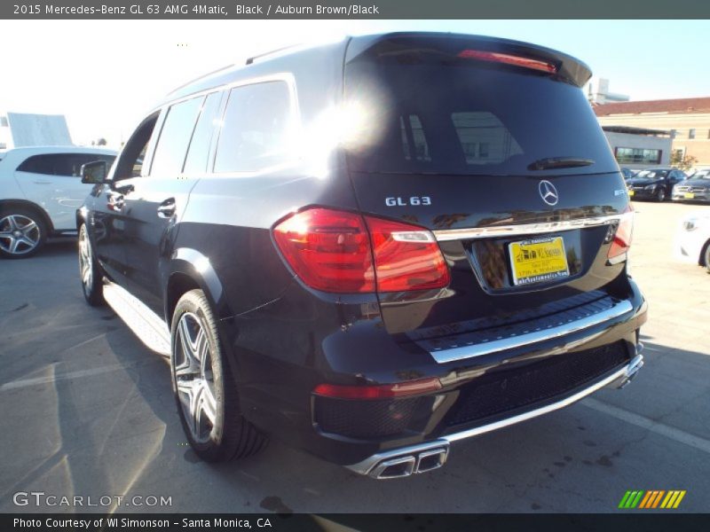 Black / Auburn Brown/Black 2015 Mercedes-Benz GL 63 AMG 4Matic