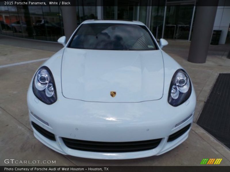 White / Black 2015 Porsche Panamera