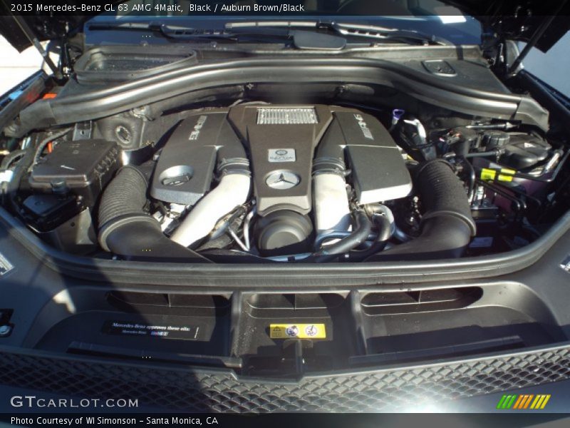Black / Auburn Brown/Black 2015 Mercedes-Benz GL 63 AMG 4Matic
