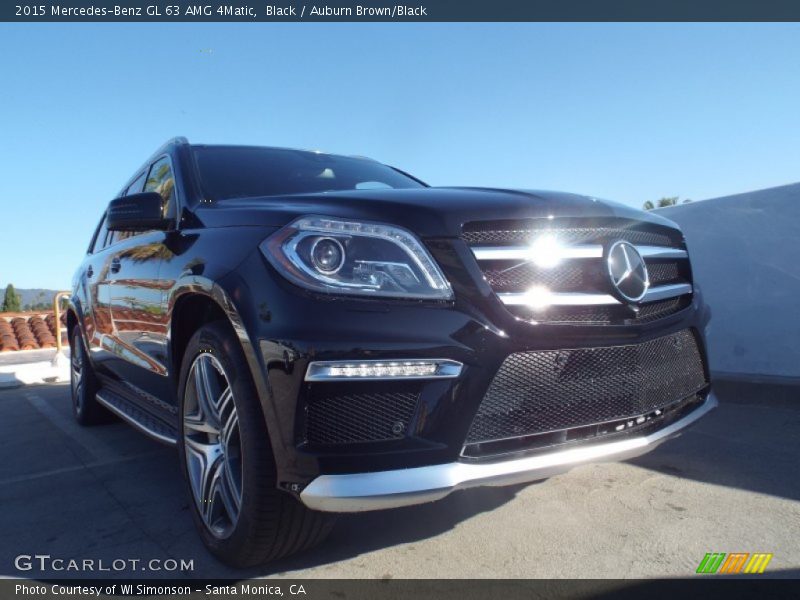 Black / Auburn Brown/Black 2015 Mercedes-Benz GL 63 AMG 4Matic