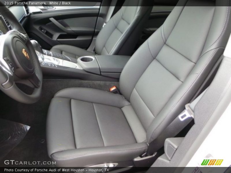 Front Seat of 2015 Panamera 