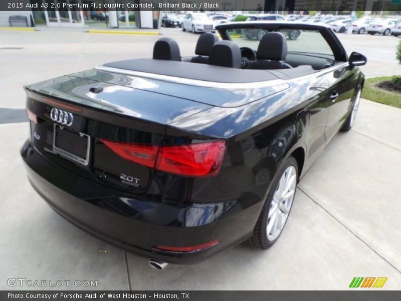 Brilliant Black / Black 2015 Audi A3 2.0 Premium Plus quattro Cabriolet