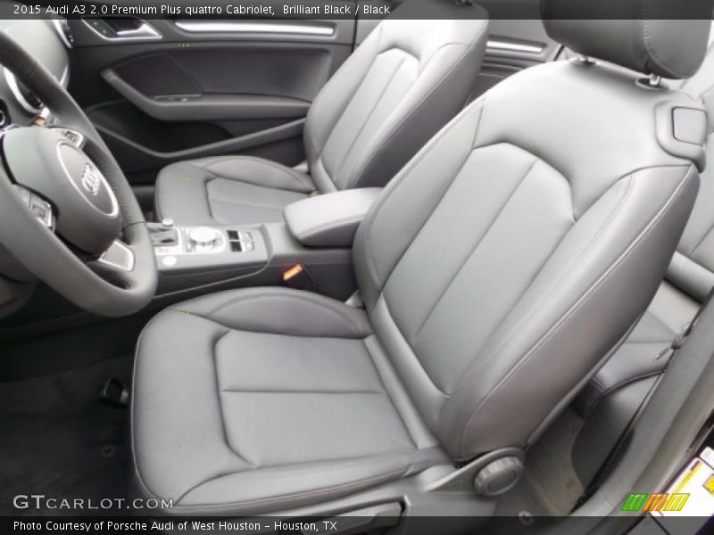 Front Seat of 2015 A3 2.0 Premium Plus quattro Cabriolet