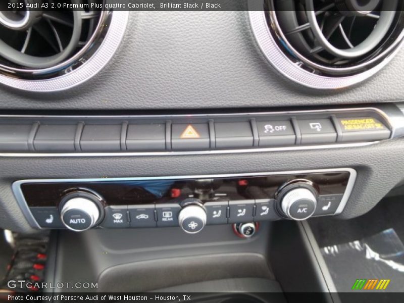 Controls of 2015 A3 2.0 Premium Plus quattro Cabriolet
