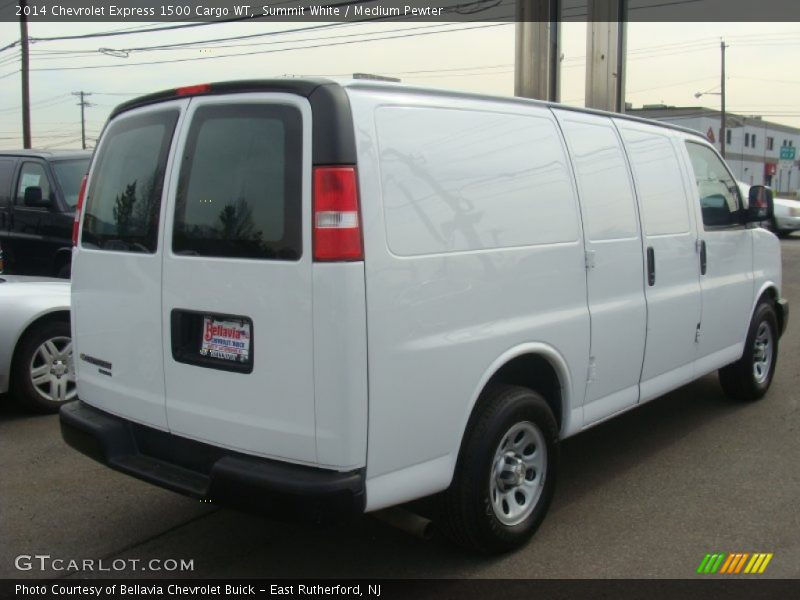 Summit White / Medium Pewter 2014 Chevrolet Express 1500 Cargo WT
