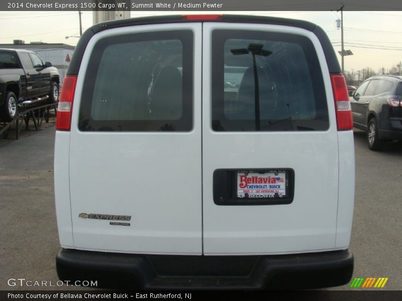 Summit White / Medium Pewter 2014 Chevrolet Express 1500 Cargo WT