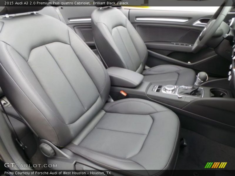Front Seat of 2015 A3 2.0 Premium Plus quattro Cabriolet