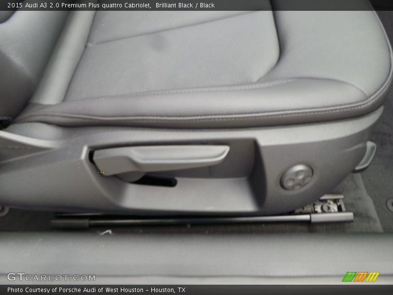 Brilliant Black / Black 2015 Audi A3 2.0 Premium Plus quattro Cabriolet