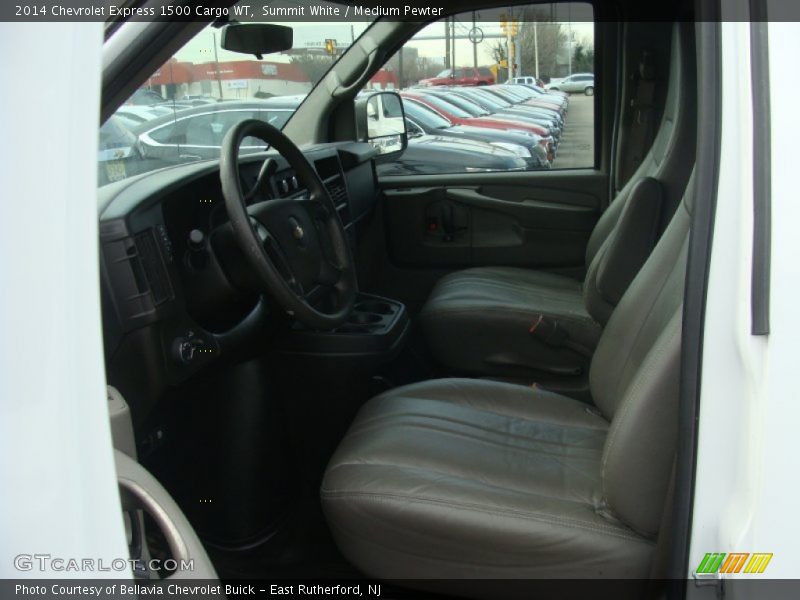 Summit White / Medium Pewter 2014 Chevrolet Express 1500 Cargo WT