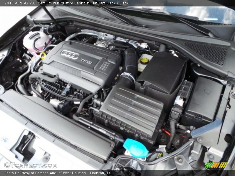  2015 A3 2.0 Premium Plus quattro Cabriolet Engine - 2.0 Liter Turbocharged/TFSI DOHC 16-Valve VVT 4 Cylinder