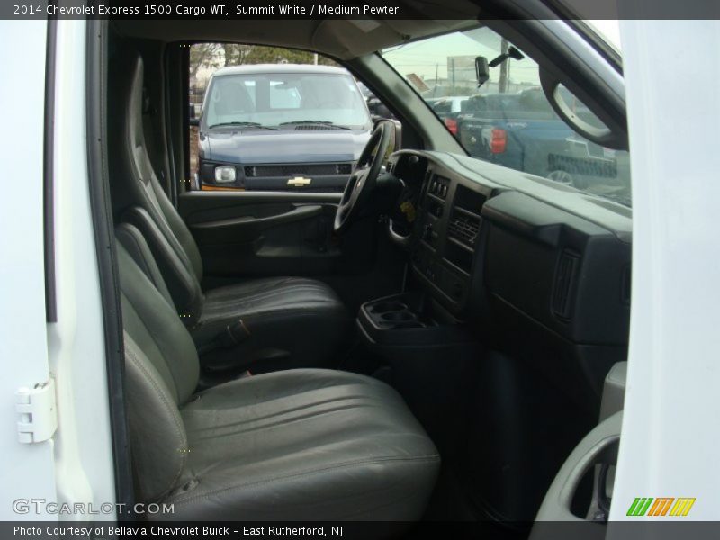 Summit White / Medium Pewter 2014 Chevrolet Express 1500 Cargo WT
