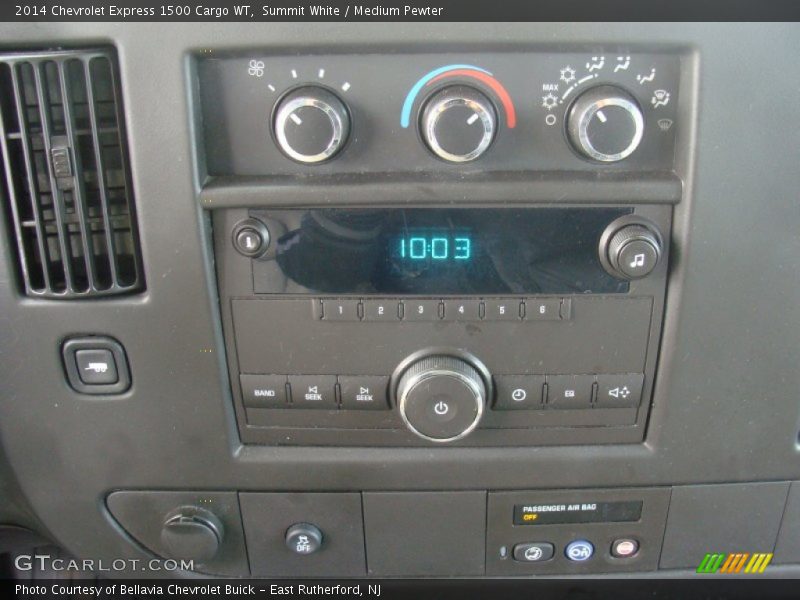 Summit White / Medium Pewter 2014 Chevrolet Express 1500 Cargo WT
