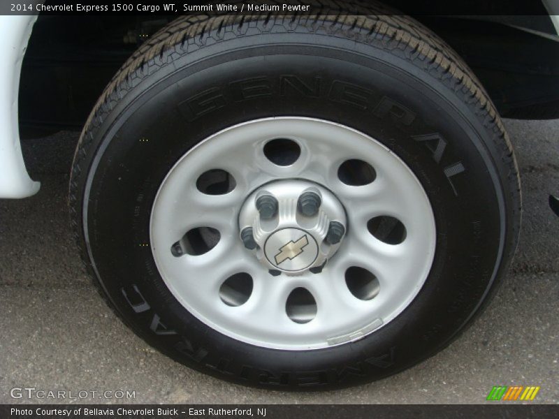 Summit White / Medium Pewter 2014 Chevrolet Express 1500 Cargo WT