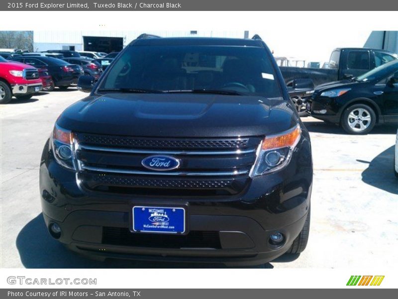 Tuxedo Black / Charcoal Black 2015 Ford Explorer Limited