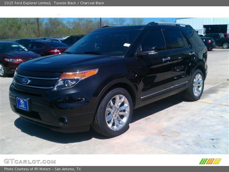 Tuxedo Black / Charcoal Black 2015 Ford Explorer Limited