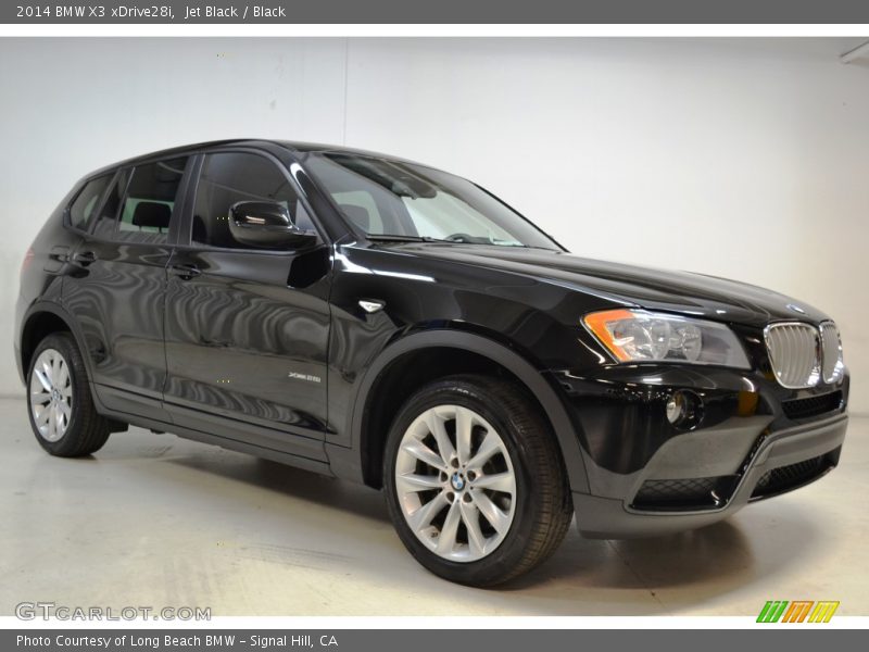 Jet Black / Black 2014 BMW X3 xDrive28i