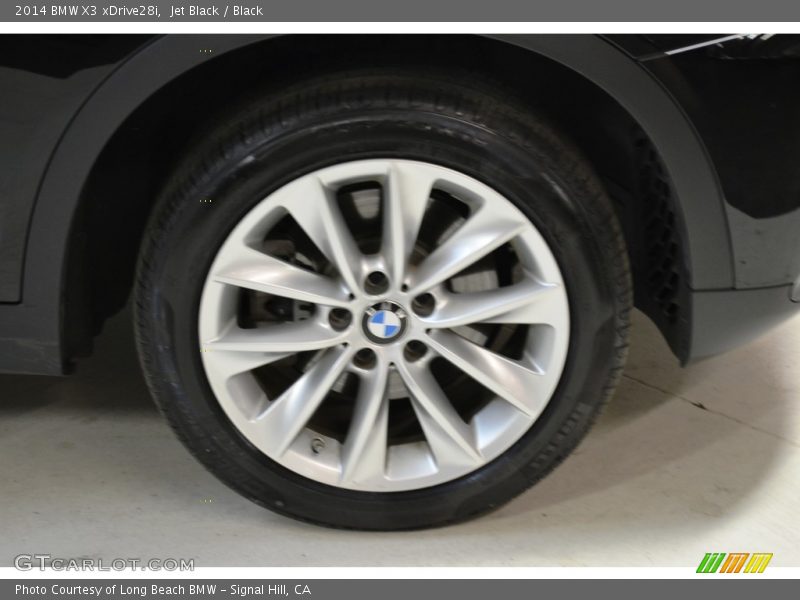Jet Black / Black 2014 BMW X3 xDrive28i