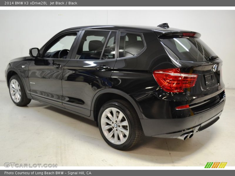 Jet Black / Black 2014 BMW X3 xDrive28i