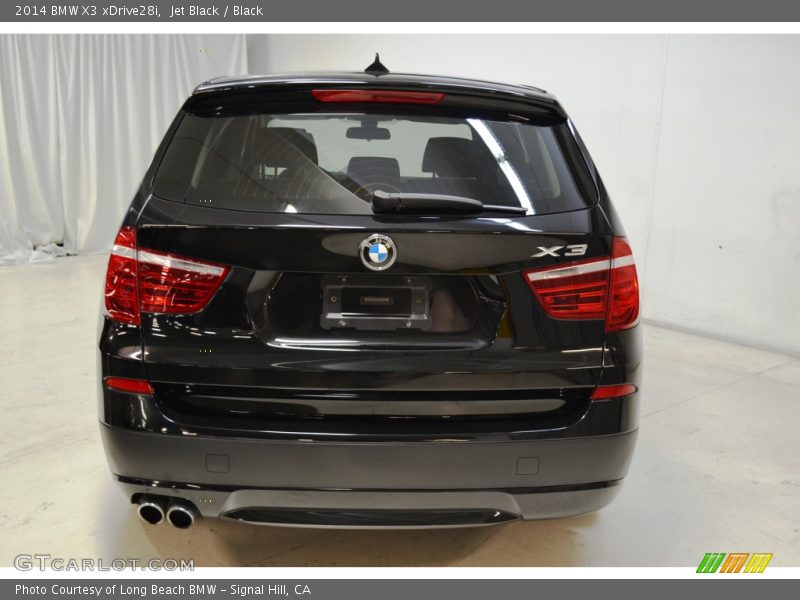 Jet Black / Black 2014 BMW X3 xDrive28i