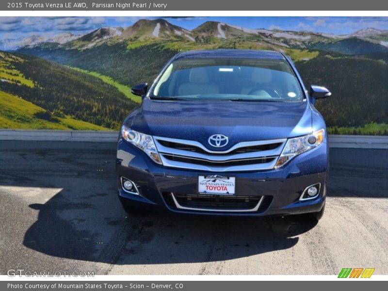 Parisian Night Pearl / Ivory 2015 Toyota Venza LE AWD