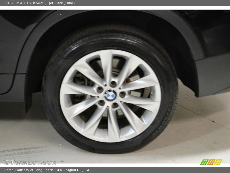 Jet Black / Black 2014 BMW X3 xDrive28i
