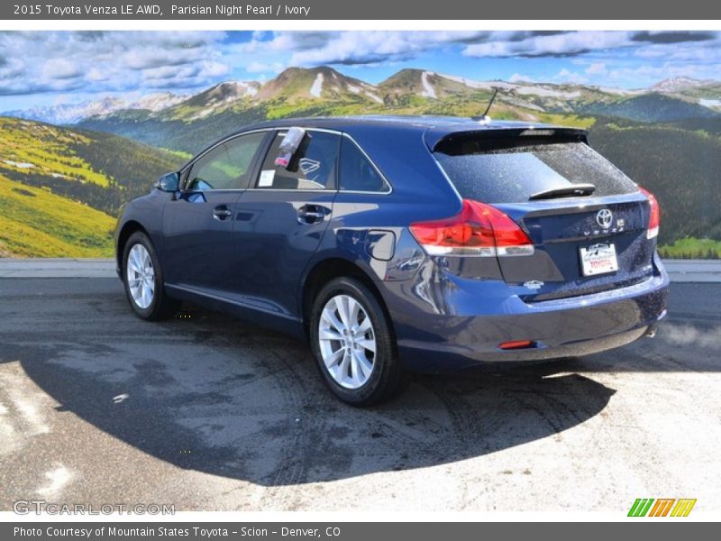 Parisian Night Pearl / Ivory 2015 Toyota Venza LE AWD