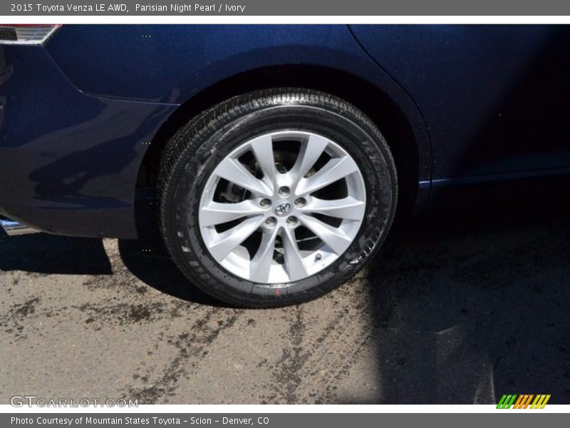 Parisian Night Pearl / Ivory 2015 Toyota Venza LE AWD