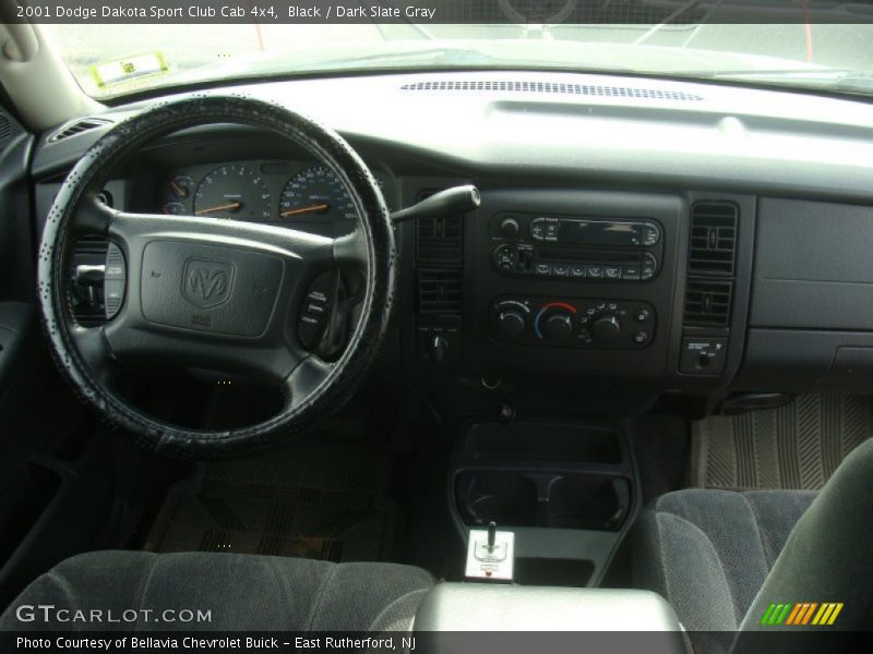 Black / Dark Slate Gray 2001 Dodge Dakota Sport Club Cab 4x4