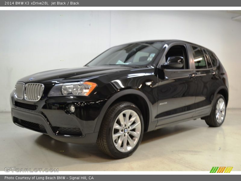 Jet Black / Black 2014 BMW X3 xDrive28i