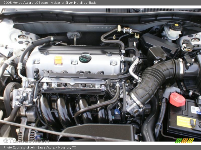  2008 Accord LX Sedan Engine - 2.4 Liter DOHC 16-Valve i-VTEC 4 Cylinder