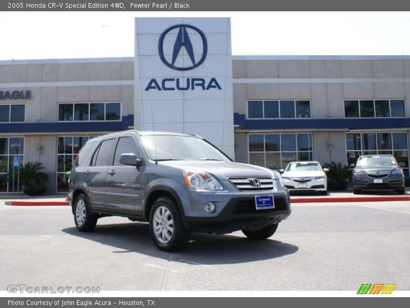 Pewter Pearl / Black 2005 Honda CR-V Special Edition 4WD