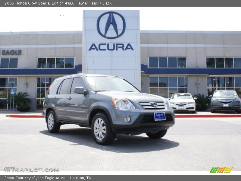 Pewter Pearl / Black 2005 Honda CR-V Special Edition 4WD