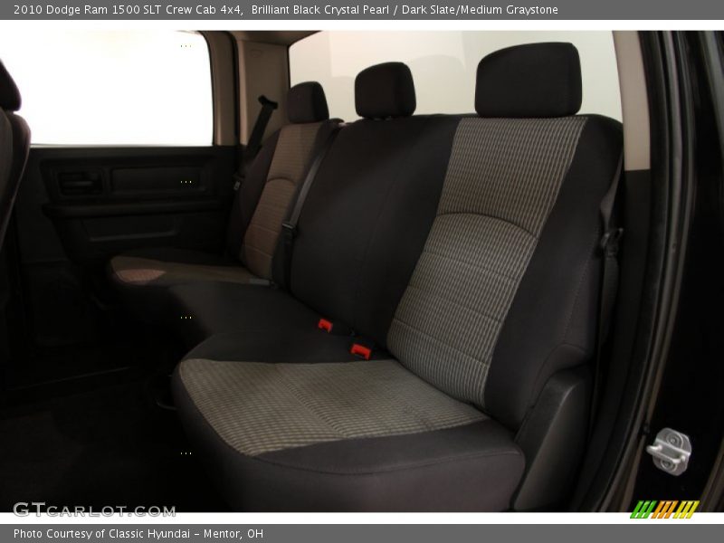 Brilliant Black Crystal Pearl / Dark Slate/Medium Graystone 2010 Dodge Ram 1500 SLT Crew Cab 4x4