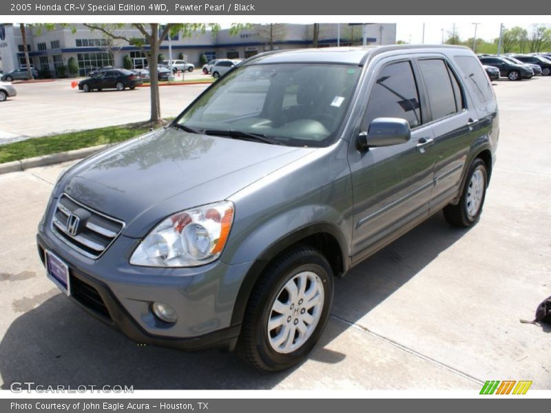 Pewter Pearl / Black 2005 Honda CR-V Special Edition 4WD