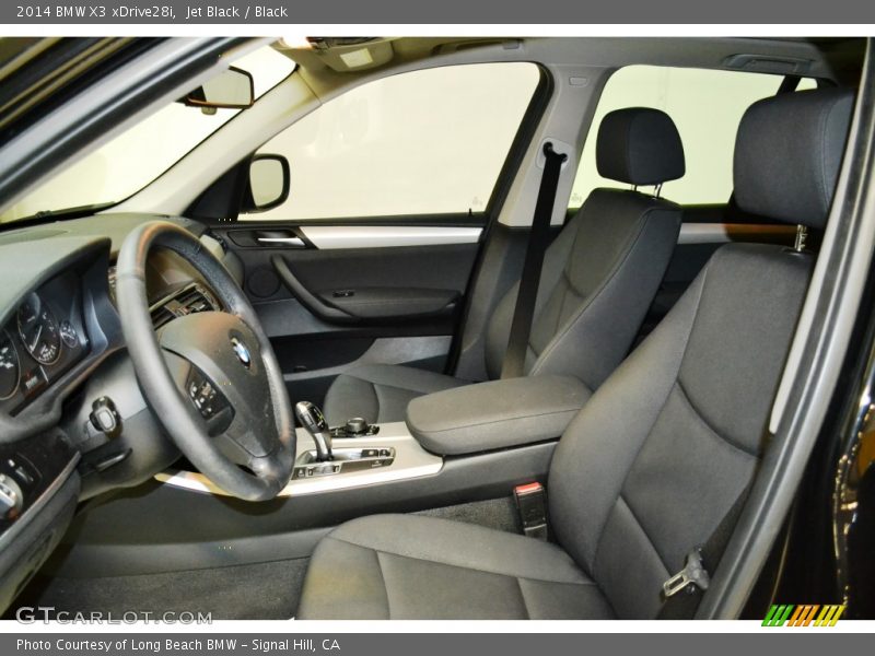 Jet Black / Black 2014 BMW X3 xDrive28i