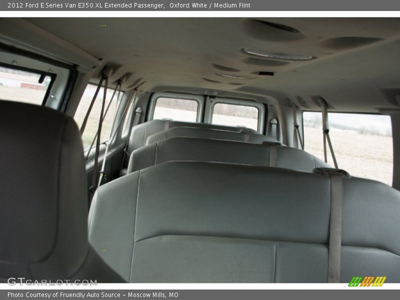 Oxford White / Medium Flint 2012 Ford E Series Van E350 XL Extended Passenger