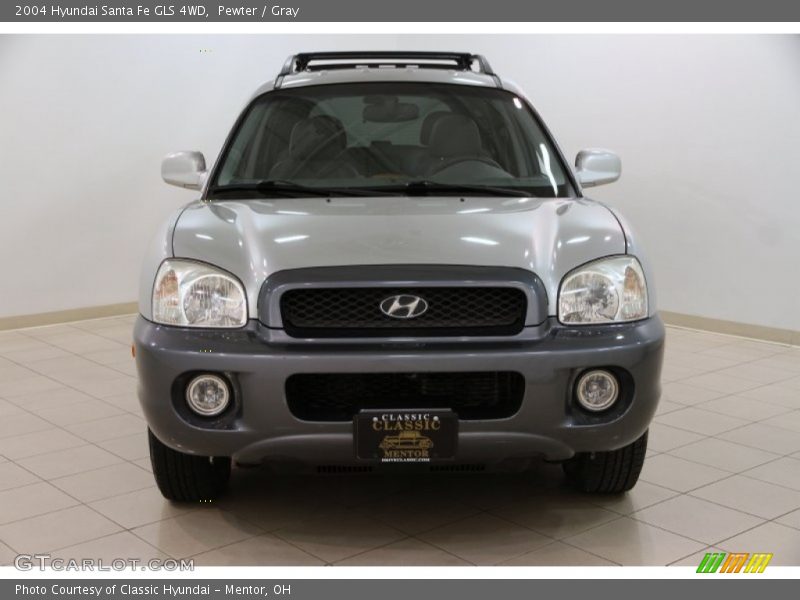 Pewter / Gray 2004 Hyundai Santa Fe GLS 4WD
