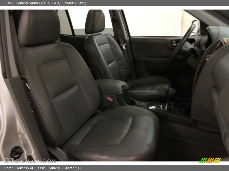 Pewter / Gray 2004 Hyundai Santa Fe GLS 4WD