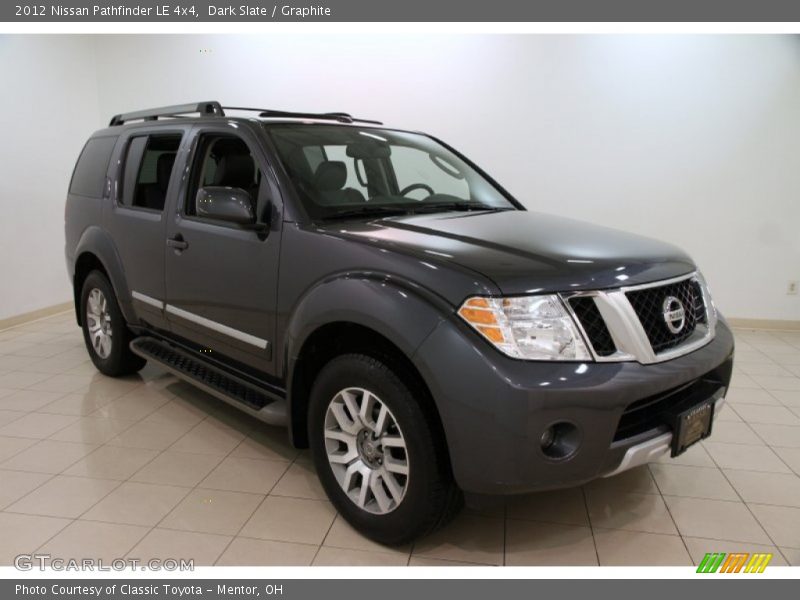 Dark Slate / Graphite 2012 Nissan Pathfinder LE 4x4