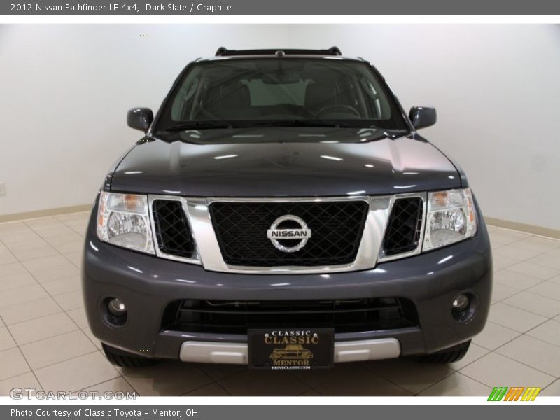 Dark Slate / Graphite 2012 Nissan Pathfinder LE 4x4