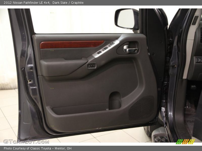 Door Panel of 2012 Pathfinder LE 4x4
