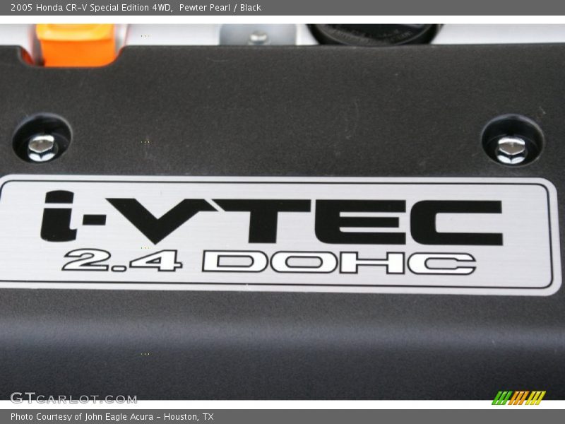 Pewter Pearl / Black 2005 Honda CR-V Special Edition 4WD