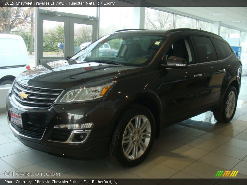 Tungsten Metallic / Ebony 2015 Chevrolet Traverse LT AWD