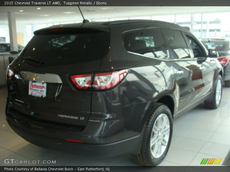 Tungsten Metallic / Ebony 2015 Chevrolet Traverse LT AWD