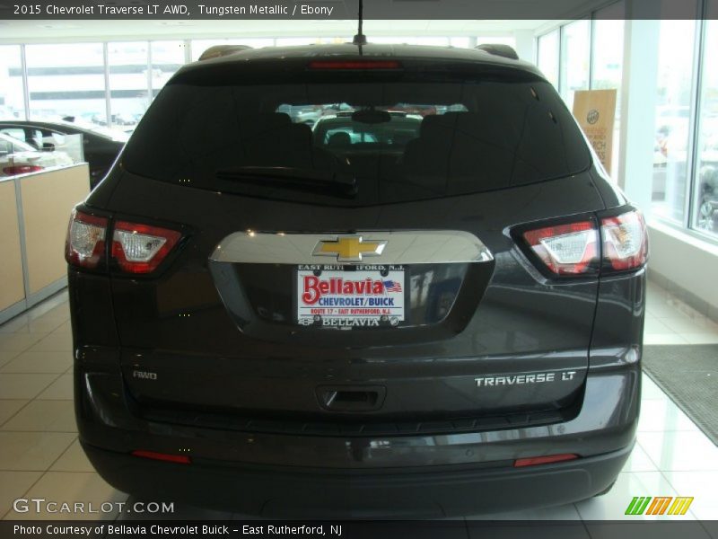 Tungsten Metallic / Ebony 2015 Chevrolet Traverse LT AWD