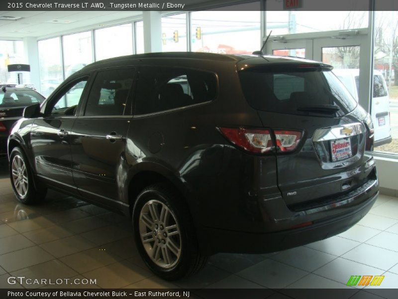 Tungsten Metallic / Ebony 2015 Chevrolet Traverse LT AWD